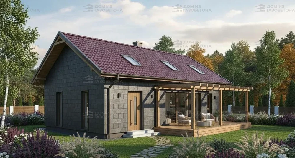 Проект Двухэтажный дом 12 на 16, 145 м2